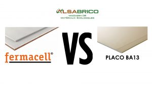 Comparatif Fermacell vs PlacoPlâtre - Alsabrico