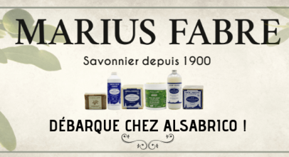 Les produits MARIUS FABRE débarquent chez Alsabrico !