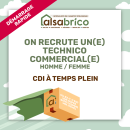 Recherche 1 technico-commercial(e) en négoce bâtiment H/F