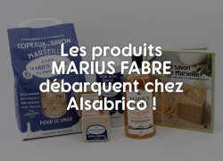 Les produits MARIUS FABRE débarquent chez Alsabrico !