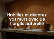 Habillez et décorez vos murs avec de l&rsquo;argile naturelle